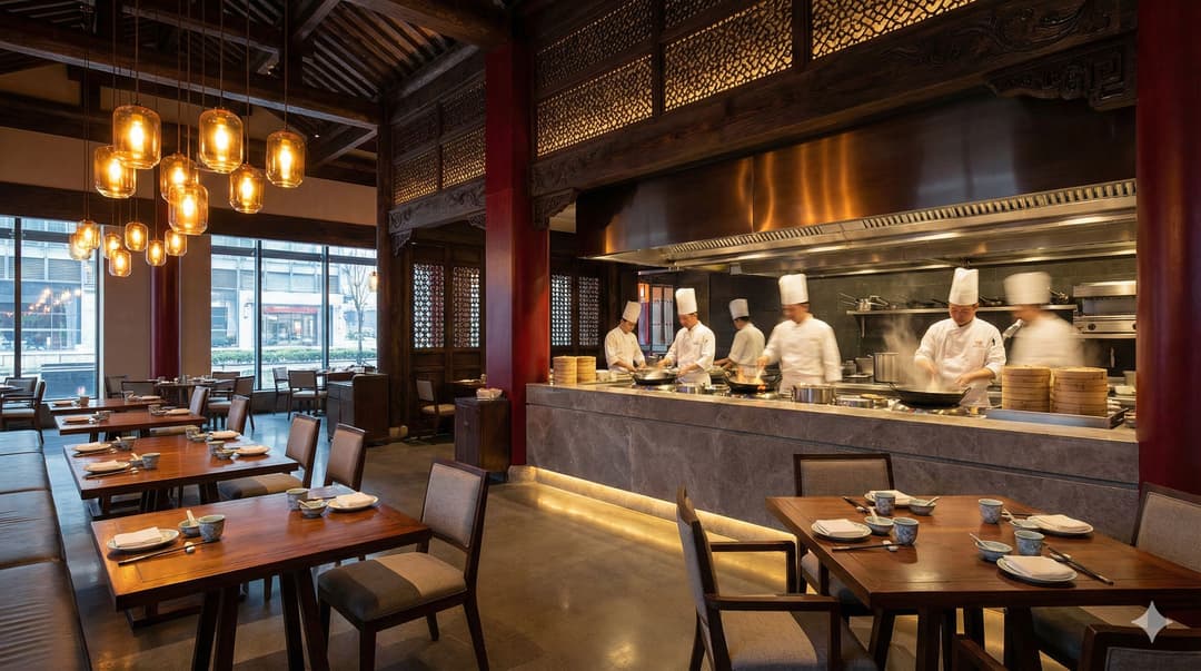 Sichuan Dynasty Restaurant Interior